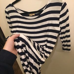 Striped Bodycon Dress